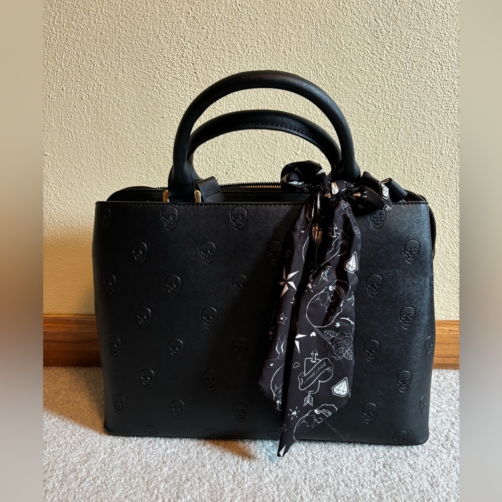 Betsey Johnson Skull Tote